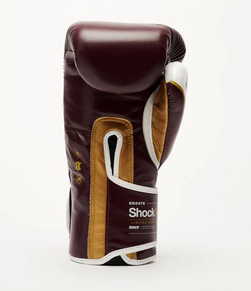 Produktbild Leone Shock X Boxhandschuhe Bordeaux GN047X (14 OZ, One Size)