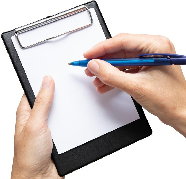 Image du produit Maul Planchette à pince 2335690 DIN A6 noir carton