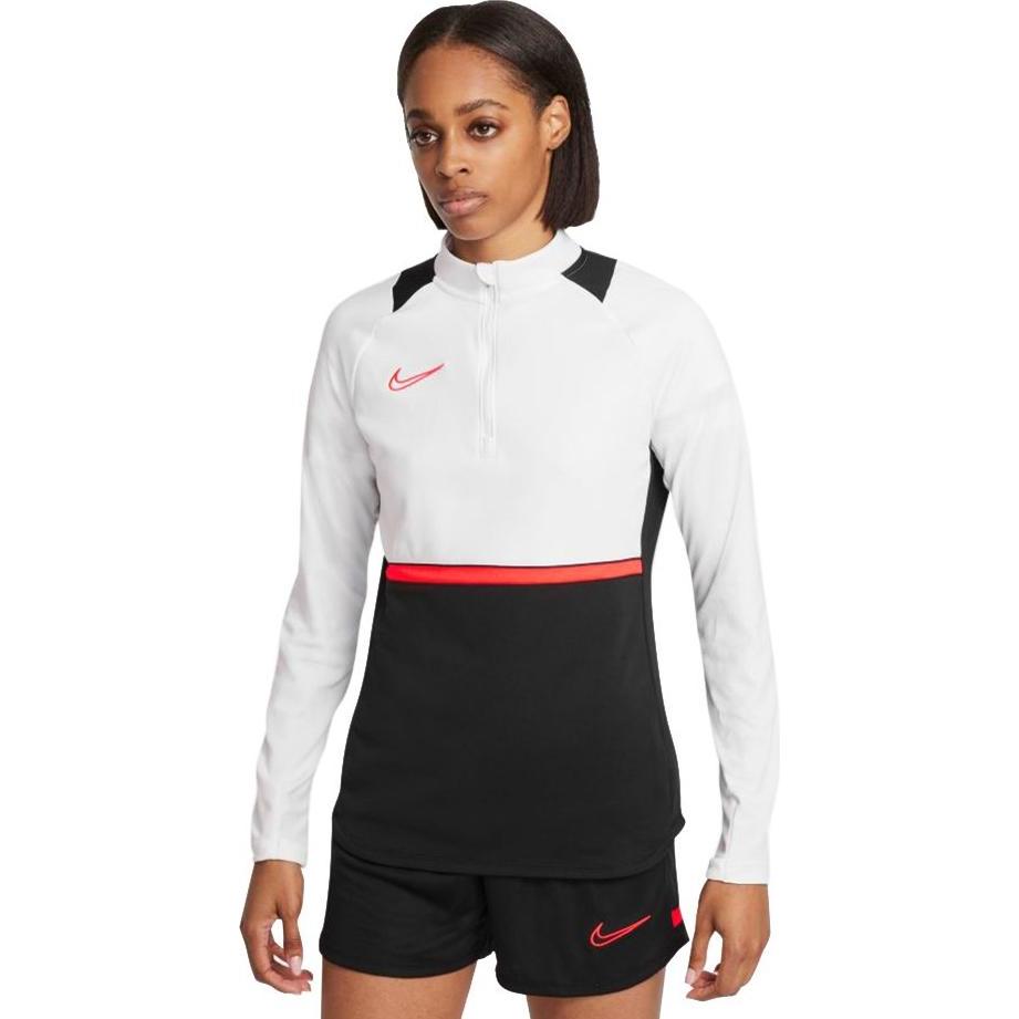 Nike, Damen, Sportshirt, Academy 21 Drill Top Damen (L), Schwarz, L