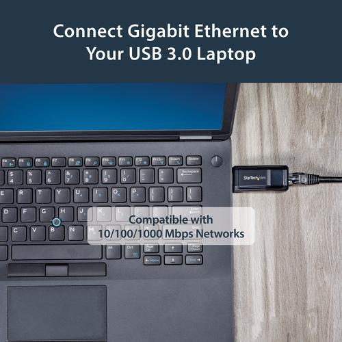 Actual product image StarTech USB 3.0 Gigabit Network Adapter (USB, RJ45 (1x))