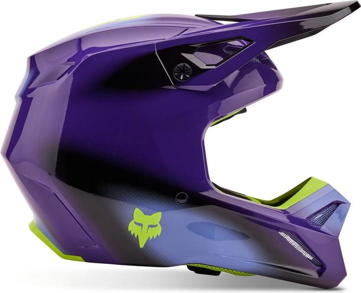 Produktbild Fox Helmet 24 V1 Interfere Blk/Blu (60 - 62 cm)