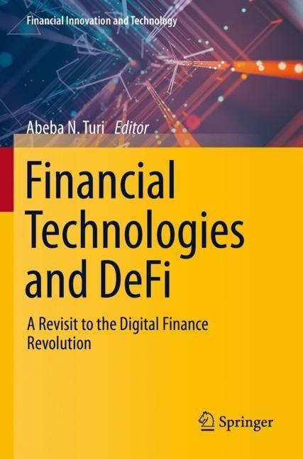 Actual product image Financial Technologies and DeFi (2024)