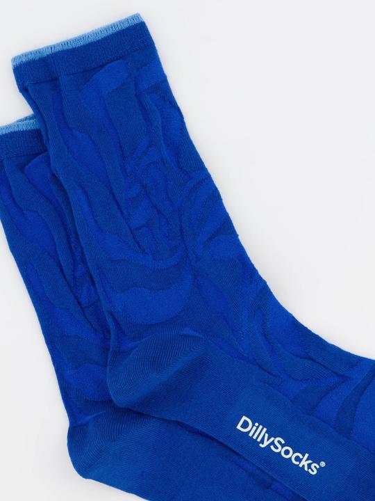 Actual product image DillySocks Chaussettes "Premium crumbled indigo" bleu (Single pack, 39 - 41)