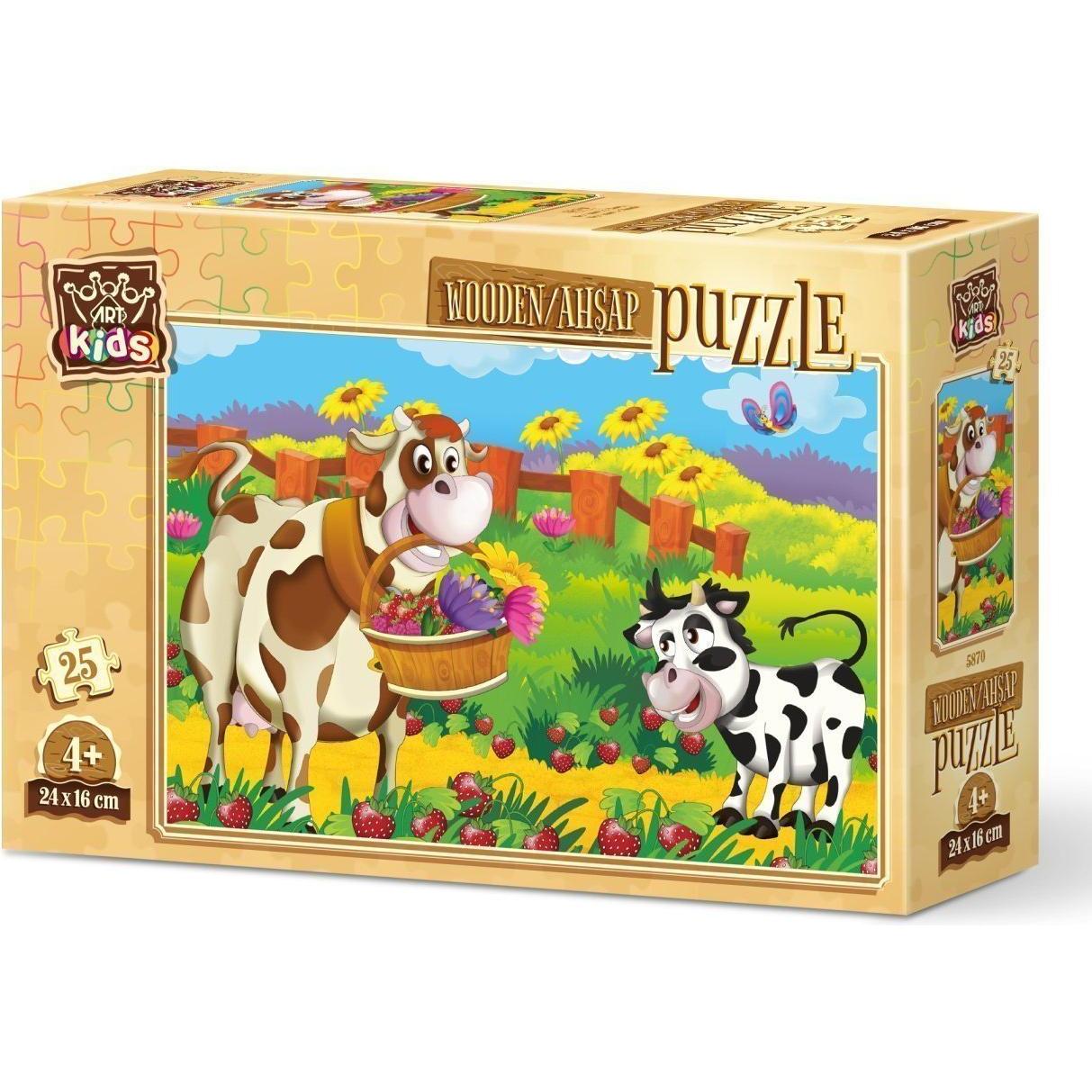 Heidi Cheese Line HeiDi Art 5870 Children's Puzzle 25pc.XL Wooden Cowgirls (25 Teile)