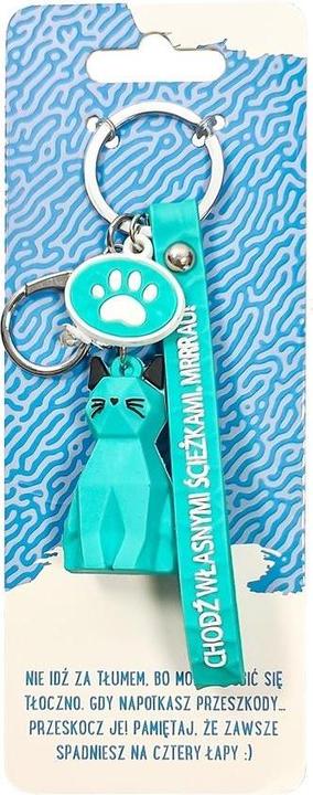 Actual product image Tierischer Schlüsselanhänger - Katze