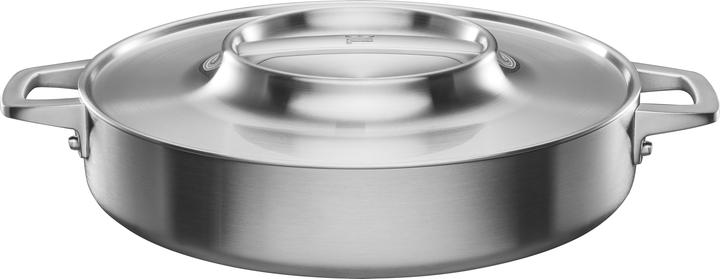 Fiskars Norden Steel Roaster, 28cm, coated (Casserole + Stewpot, Steel, 28 x 8.40 cm)