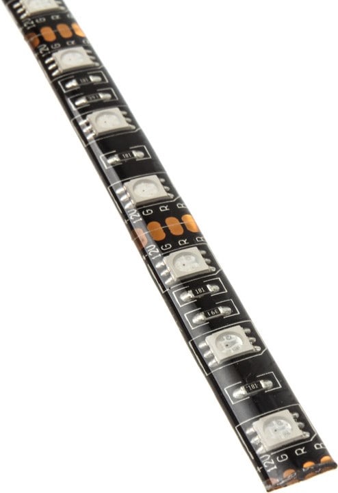 Produktbild Aqua Computer RGB-LED Strip, IP65, schwarz - 25cm (RGB)