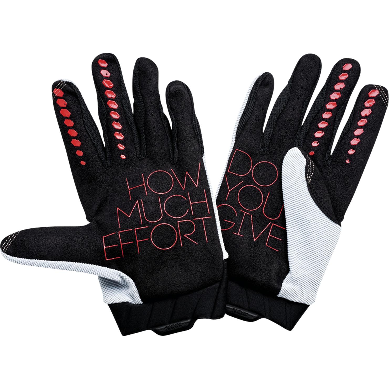 100%, Herren, Handschuhe, Geomatic, Grau, Rot, (XL)
