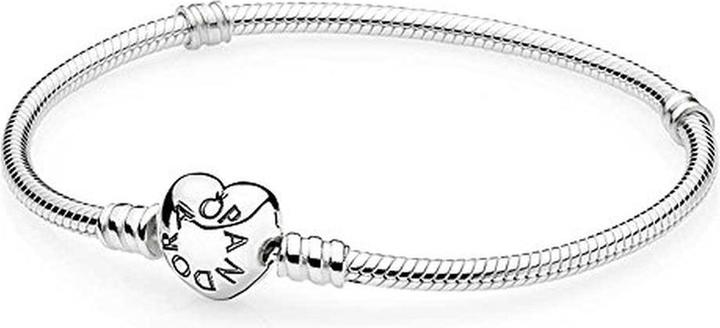 Immagine prodotto Pandora Bracciale con chiusura a cuore (16 cm, Argento)