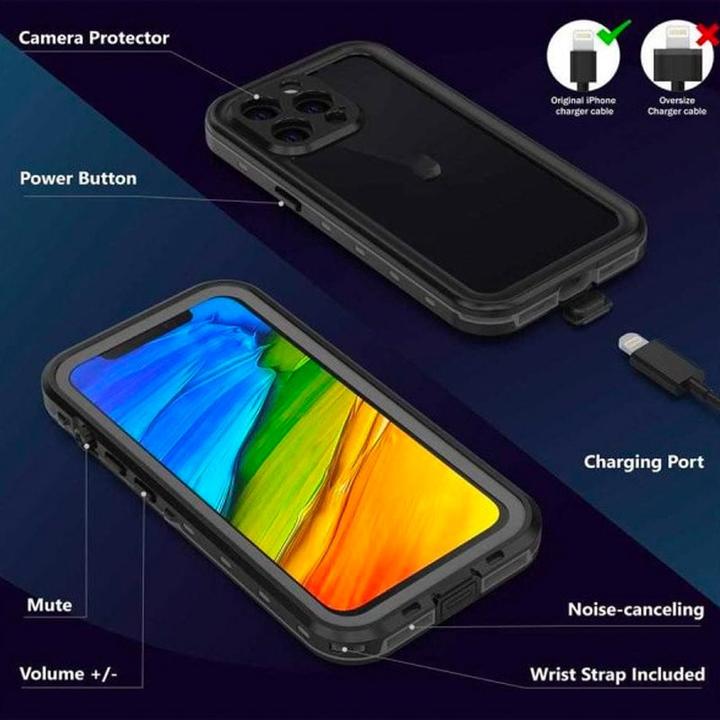 Produktbild Redpepper iPhone 13 Pro Wasserdichte Schutzhülle IP68 (Apple iPhone 13 Pro)