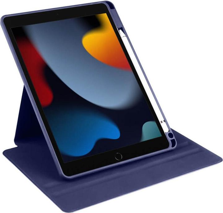 Produktbild Cover-Discount iPad 10.2 - 360-Grad Hülle dunkelblau (Apple iPad 2019 (7. Gen), Apple iPad 2020 (8. Gen), Apple iPad 2021 (9. Gen))
