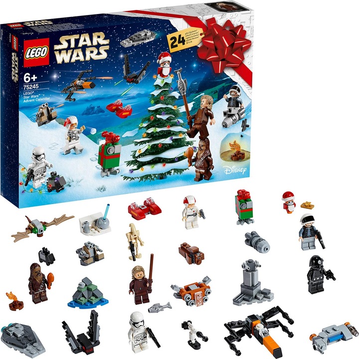 Actual product image LEGO Star Wars advent calendar