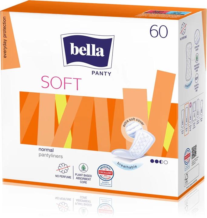 Image du produit Bella Panty Soft Pantyliners 60 Pack (60x)