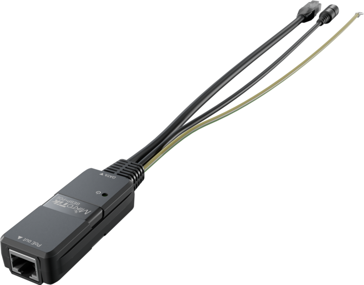 MikroTik GESP+POE-IN PoE adapter (Passive 24V PoE-in, 24 W)