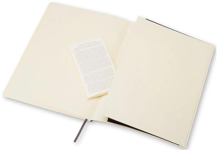 Actual product image Moleskine Notebook Classic Soft XLarge (19 x 25 cm, Checked, Soft cover)