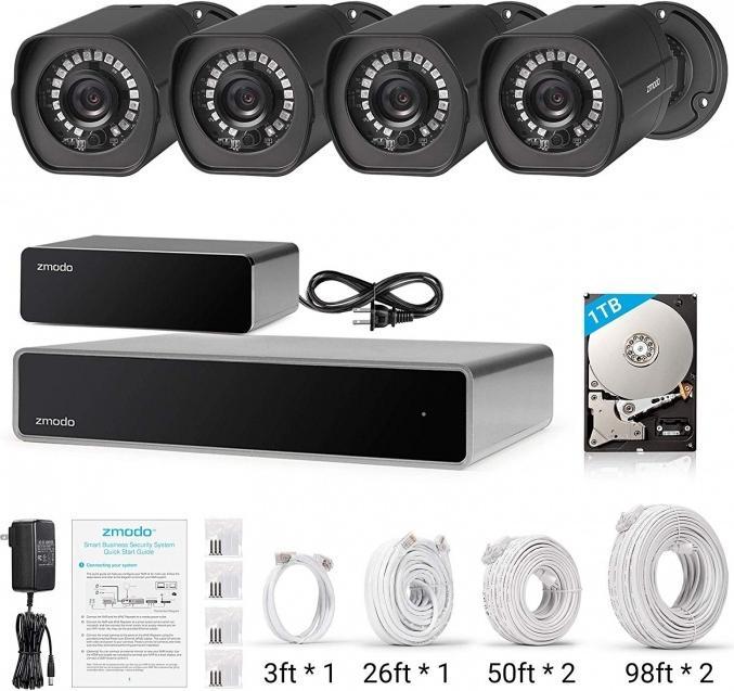 Actual product image Zmodo Camera IP ZS-2004-B-1TB (1920 x 1080 Pixels)