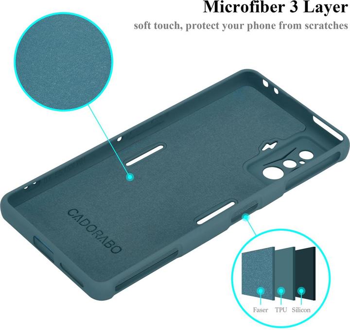 Produktbild Cadorabo Hülle für Xiaomi Poco F4 GT TPU im Liquid Schutz Silikon Design (Xiaomi Poco F4 GT)