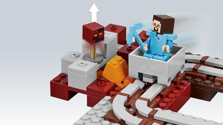 Actual product image LEGO The Nether railway (21130, LEGO Minecraft)