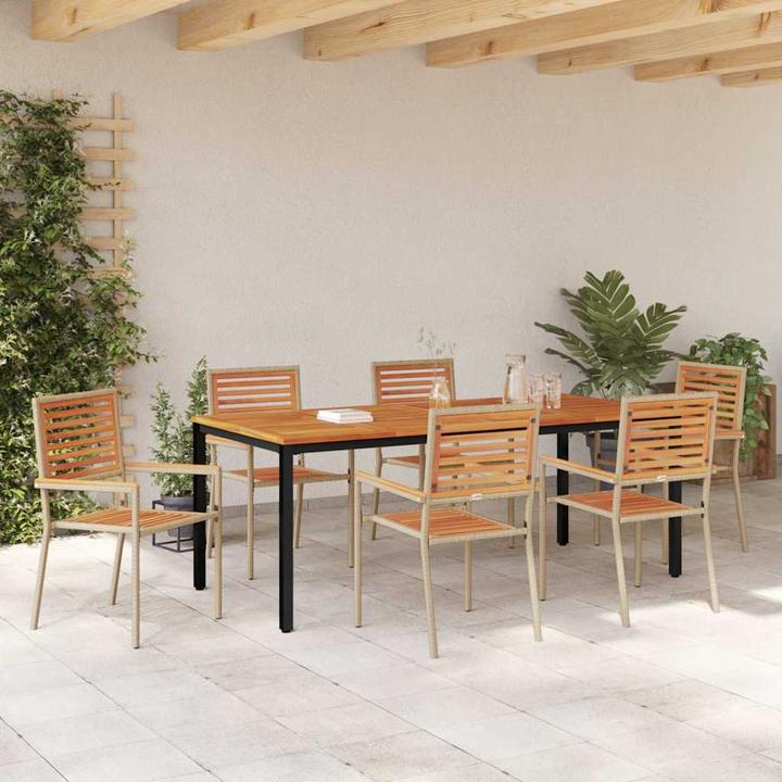 Produktbild vidaXL Garten Essgruppe (200 x 100 x 75 cm)