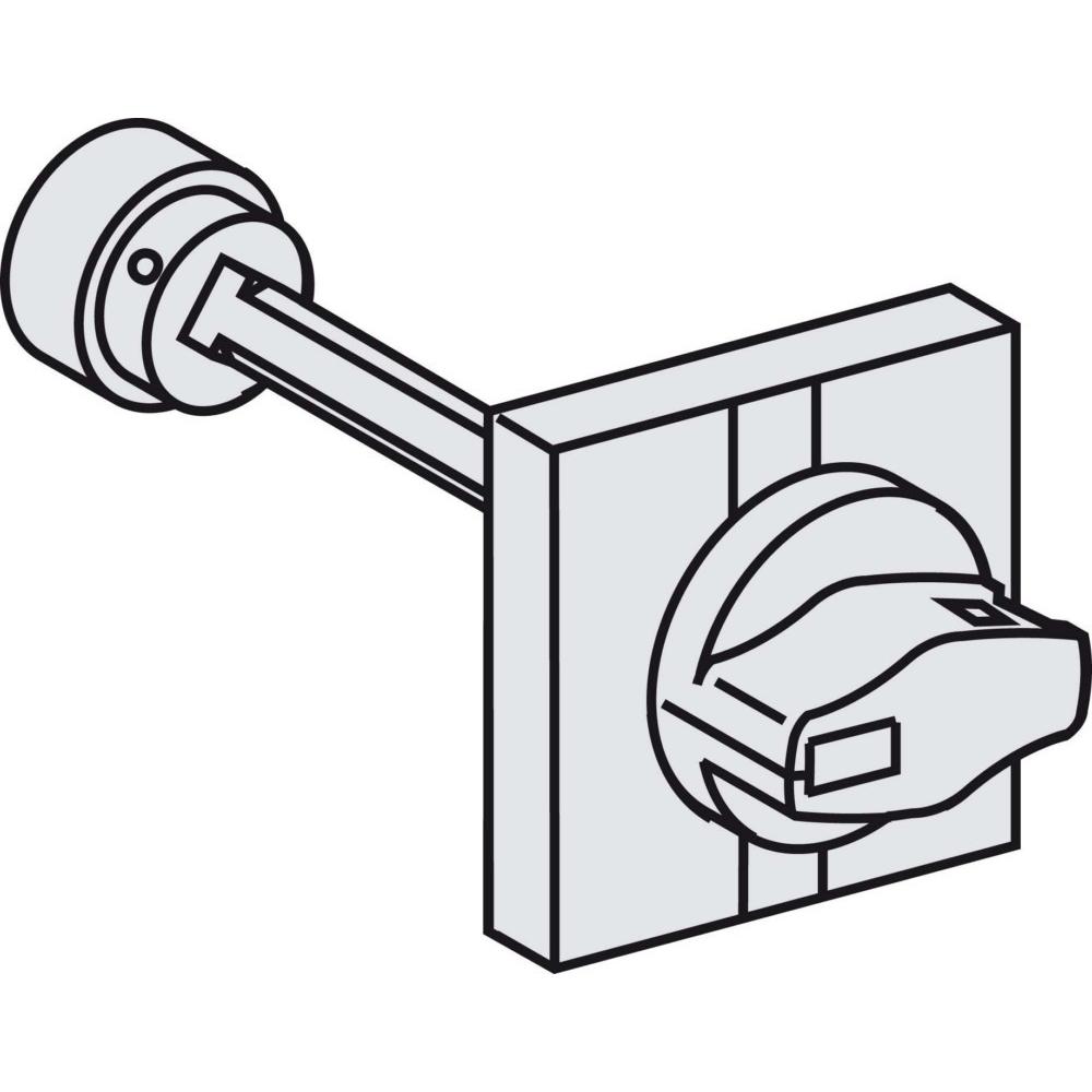 Schneider Electric, Accessori per la tecnologia di guida, Trasmissione rotante con accoppiamento alla porta per 31055