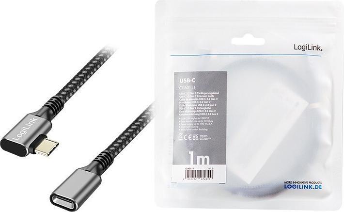 Produktbild LogiLink CUA0111 (1 m, USB 3.2 Gen 2, 100 W)