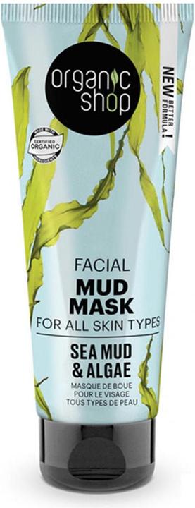 Immagine prodotto Organic Shop Maschera di fango alle alghe e ai fanghi marini organici Maschera di fango alle alghe e ai fanghi (75 ml)