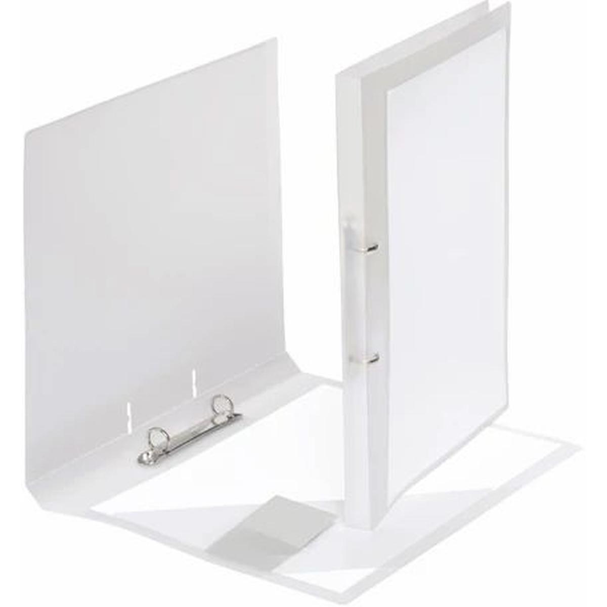 Foldersys, Ordner, Präsentations-Ringbuch A4 2-Ringe 15mm Rücken 20mm PP farblos transluzent (A4, 20 mm, 1 x)