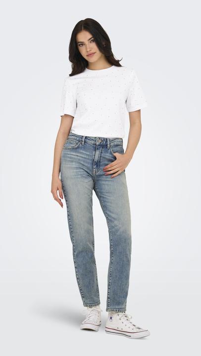 Produktbild Only Onlmonja S/S Studs Tee Jrs (S)