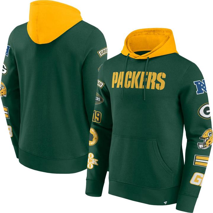 Produktbild Fanatics Green Bay Packers NFL Sleeve Prints Hoody - XL (XL)