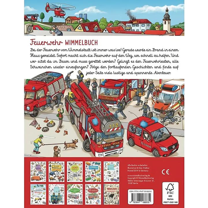 Actual product image Feuerwehr - The big picture book for 2 years and older (German)