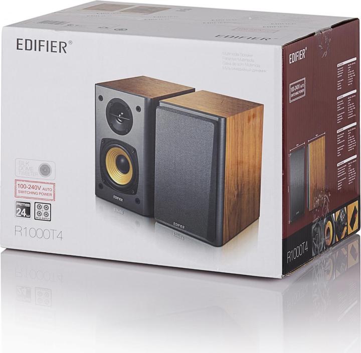 Actual product image Edifier R1000T4 2.0 active speakers (1 pair, 24 W)