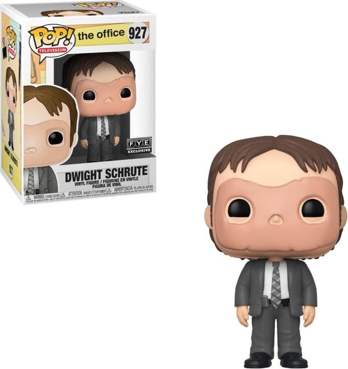 Actual product image Funko POP! The Office Dwight Schrute (CPR Dummy Mask) Exclusive