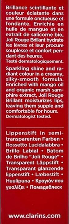 Produktbild Clarins Joli Rouge - Red Orange 741 (Rot)