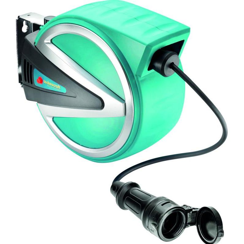 technocraft, Kabelrolle, Rücklauf-Kabelrolle - IP55 (20 m)