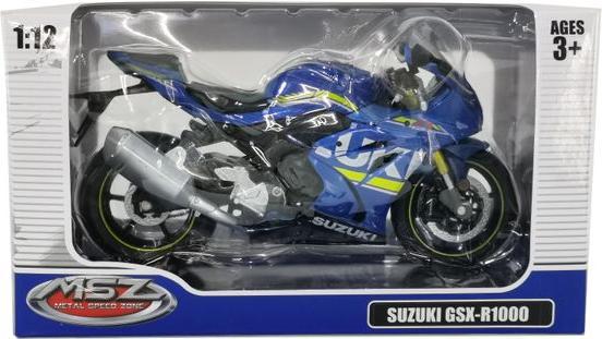 Image du produit MSZ Moto SUZUKI GSR-R1000, 1:12