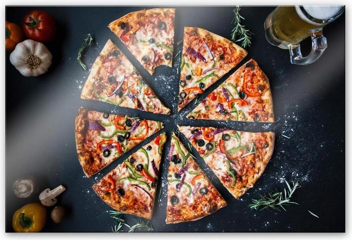 Produktbild Trenddeko Italienische Pizza (120 x 75 cm)