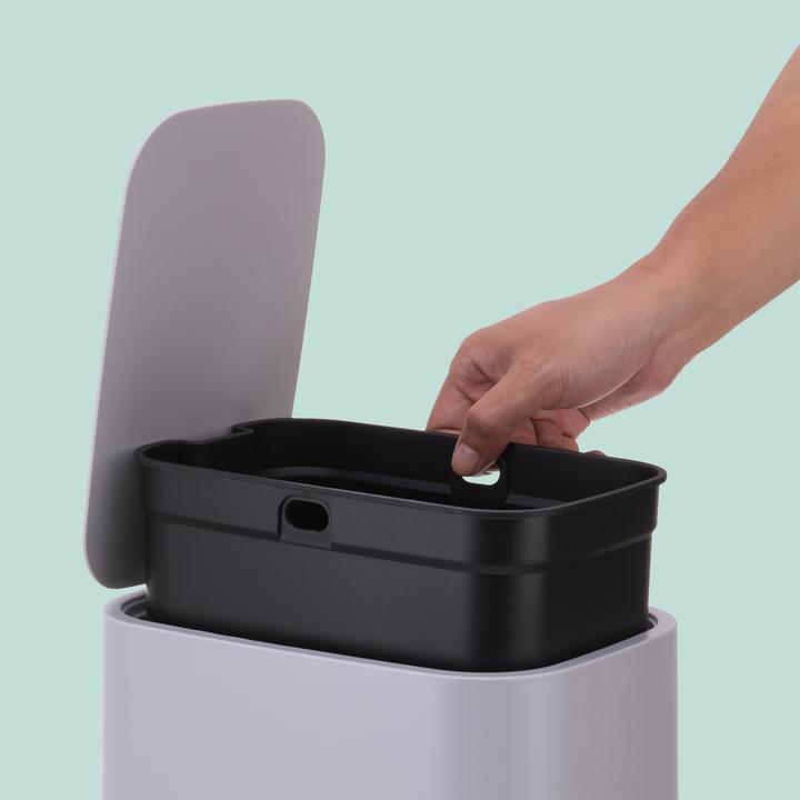 Actual product image Relaxdays pedal bin (7 l)