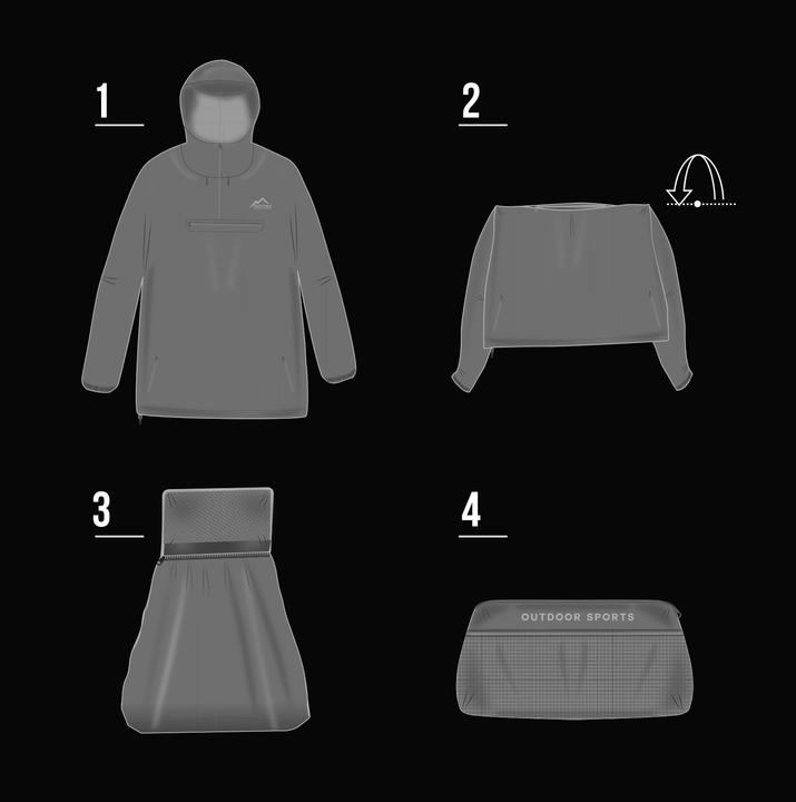 Produktbild Normani Herren Windbreaker Aurinko (L)