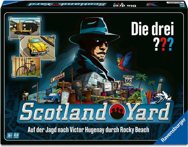 Ravensburger Die drei??? Scotland Yard - Gesellschaftsspiel & Brettspiel ab 8 Jahre (German)