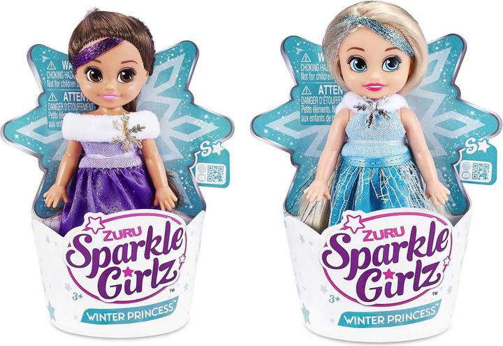 Actual product image Zuru Sparkle Girlz Winter Princess Cupcake
