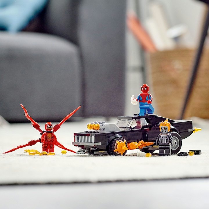 Actual product image LEGO Spider-Man and Ghost Rider vs. Carnage (76173, LEGO Marvel)