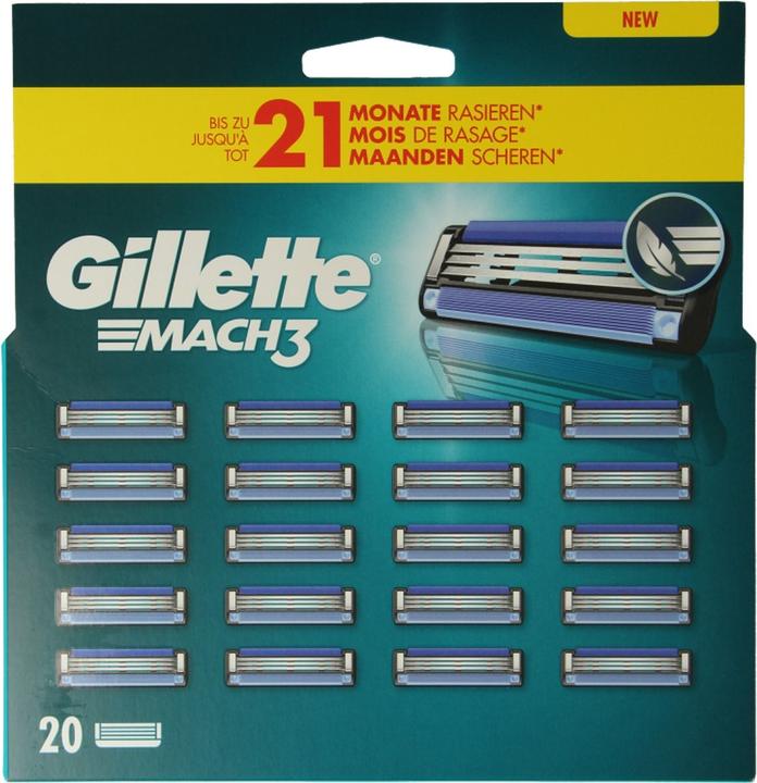 Produktbild Gillette Mach3 (20 x)