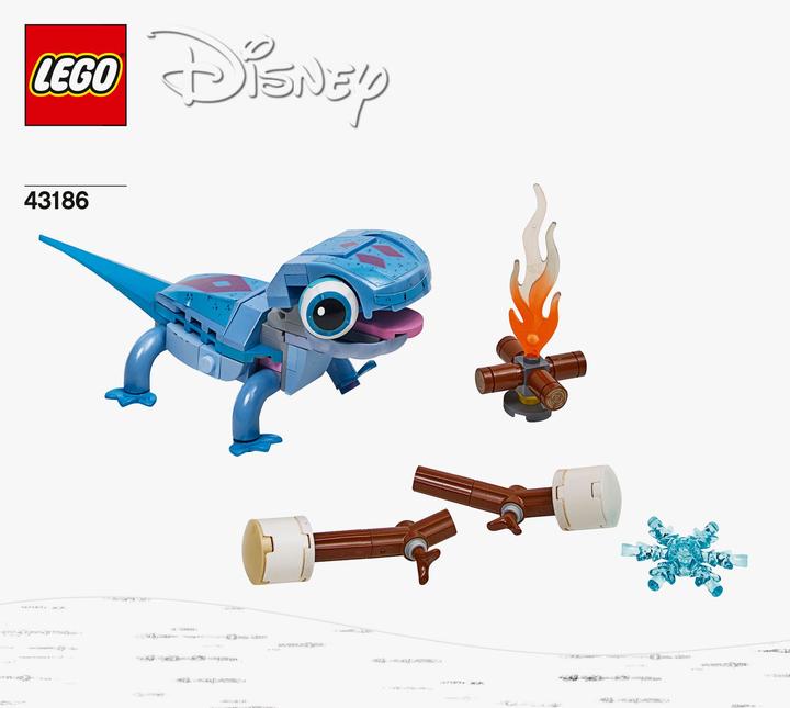 Produktbild LEGO Salamander Bruni (43186, LEGO Disney)