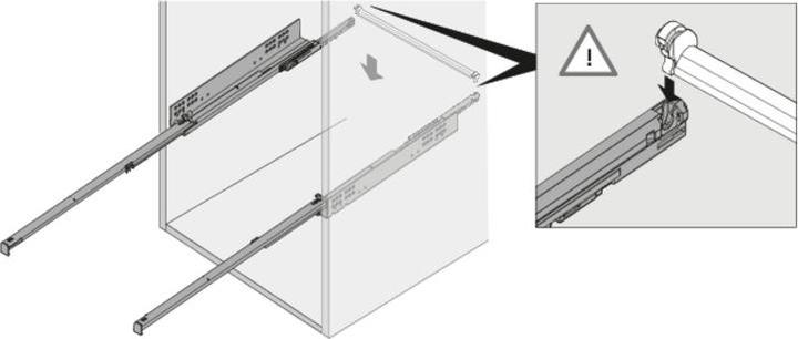 Produktbild Hettich Einseitiger Adapter Typ A/B für Push to open Synchronisation