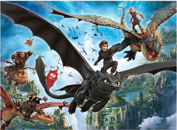Produktbild Ravensburger Dragons Movie (150 Teile)
