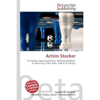 Achim Stocker, Ratgeber