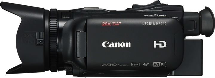 Canon Legria HF G40 (2.91 Mpx, 50p, 20 x)