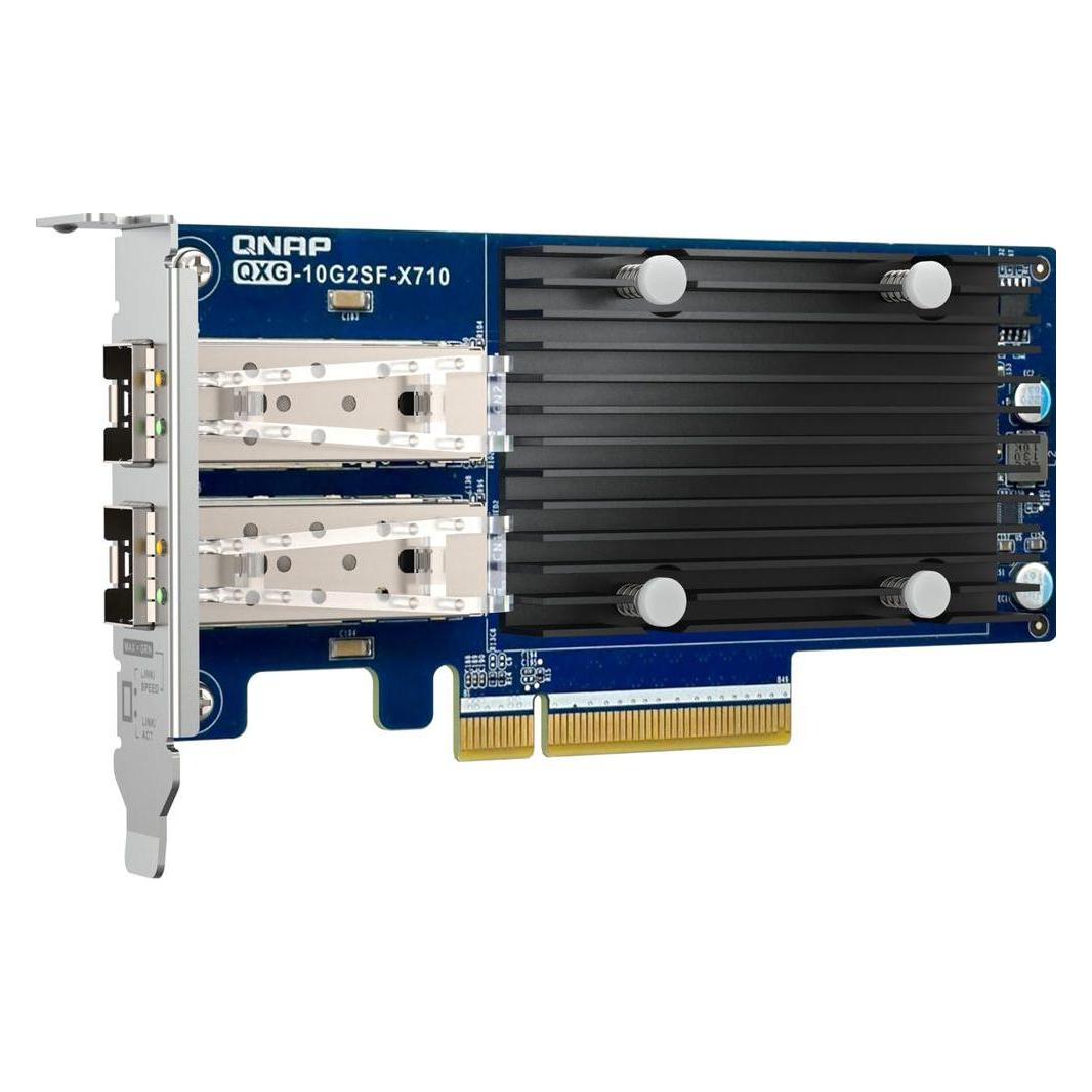 QNAP QXG-10G2SF-X710 (PCI Express 3.0 x8, SFP+), Netzwerkkarte