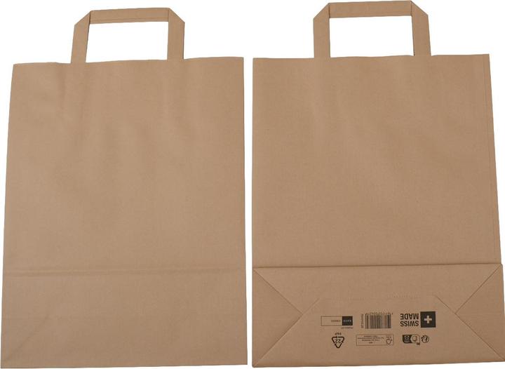 Produktbild Elco Papiertragetaschen mit Flachhenkel (50x)