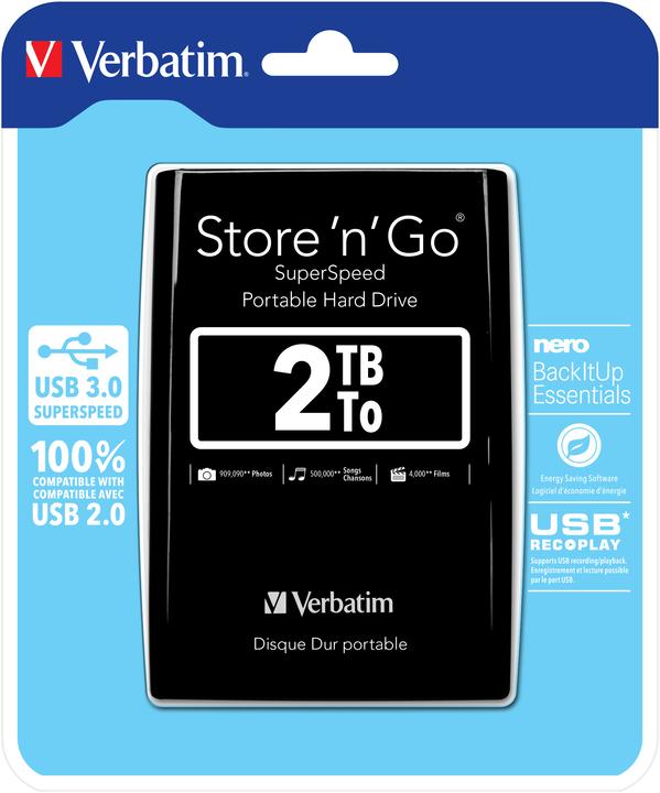 Produktbild Verbatim Store 'n' Go (2 TB)